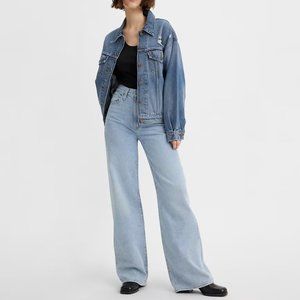 Levi's Ribcage Wide Leg Jeans